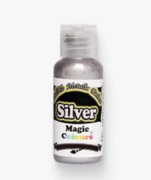 Magic Colours Edible Metallic Paint Silver