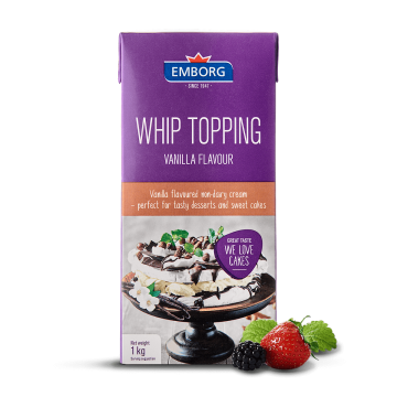 Emborg Vanilla Whip Topping (Whipping Cream)