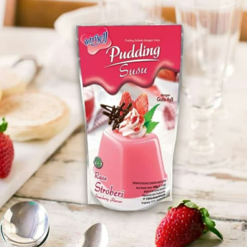 Nutrijell Strawberry Pudding